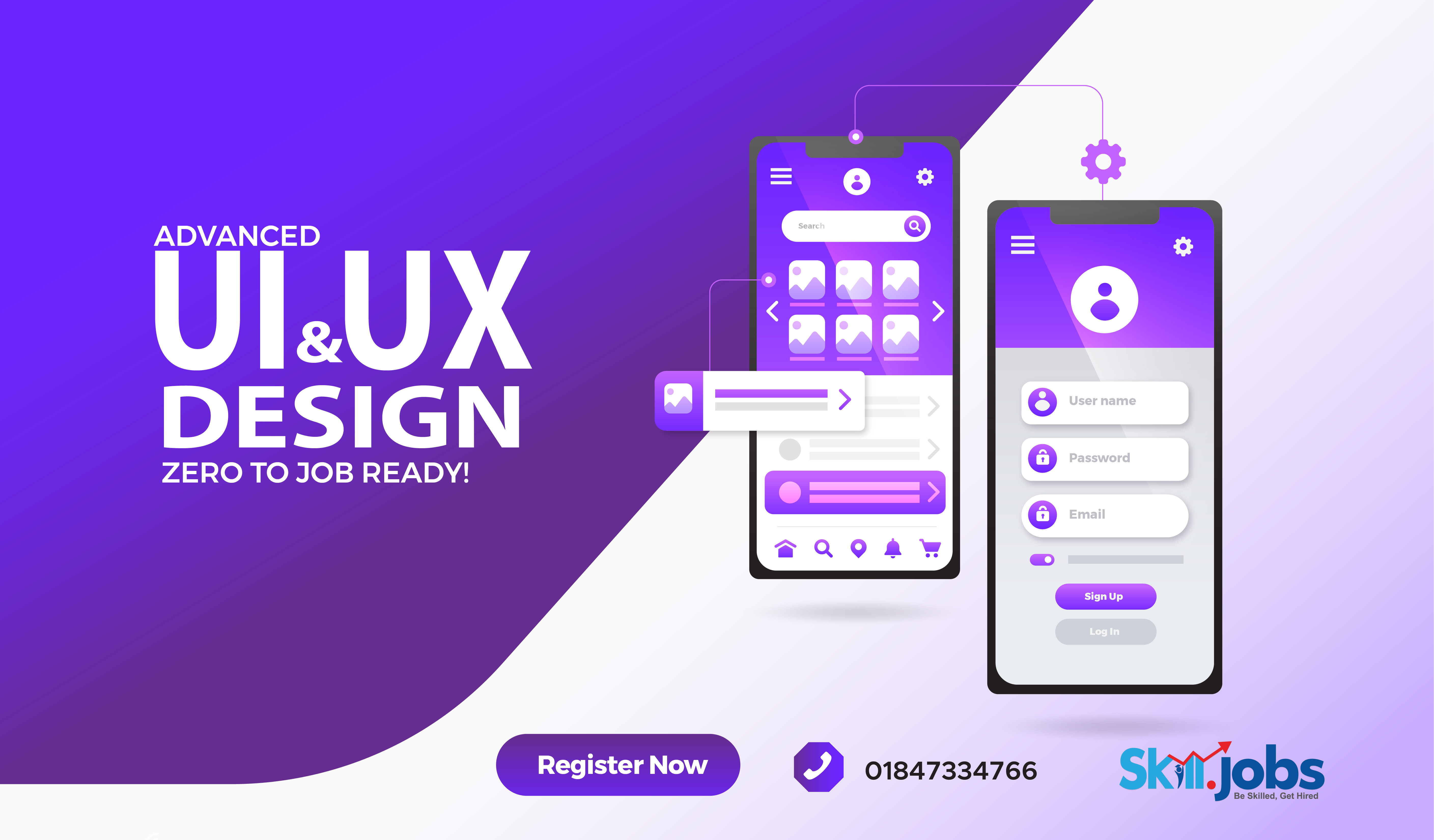 UI & UX Design Zero Level to Expert level
