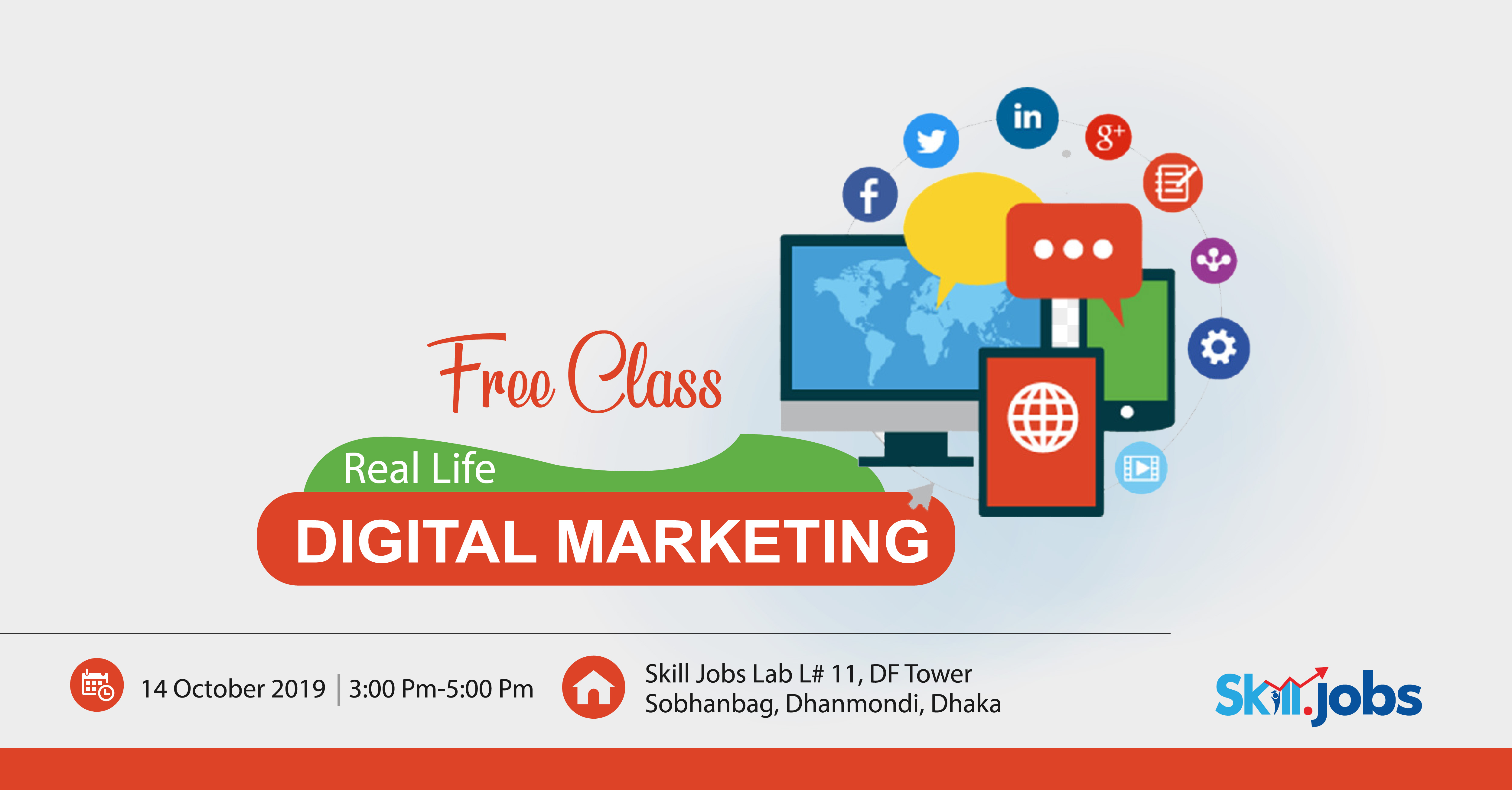 Free Class On Real Life Digital Marketing