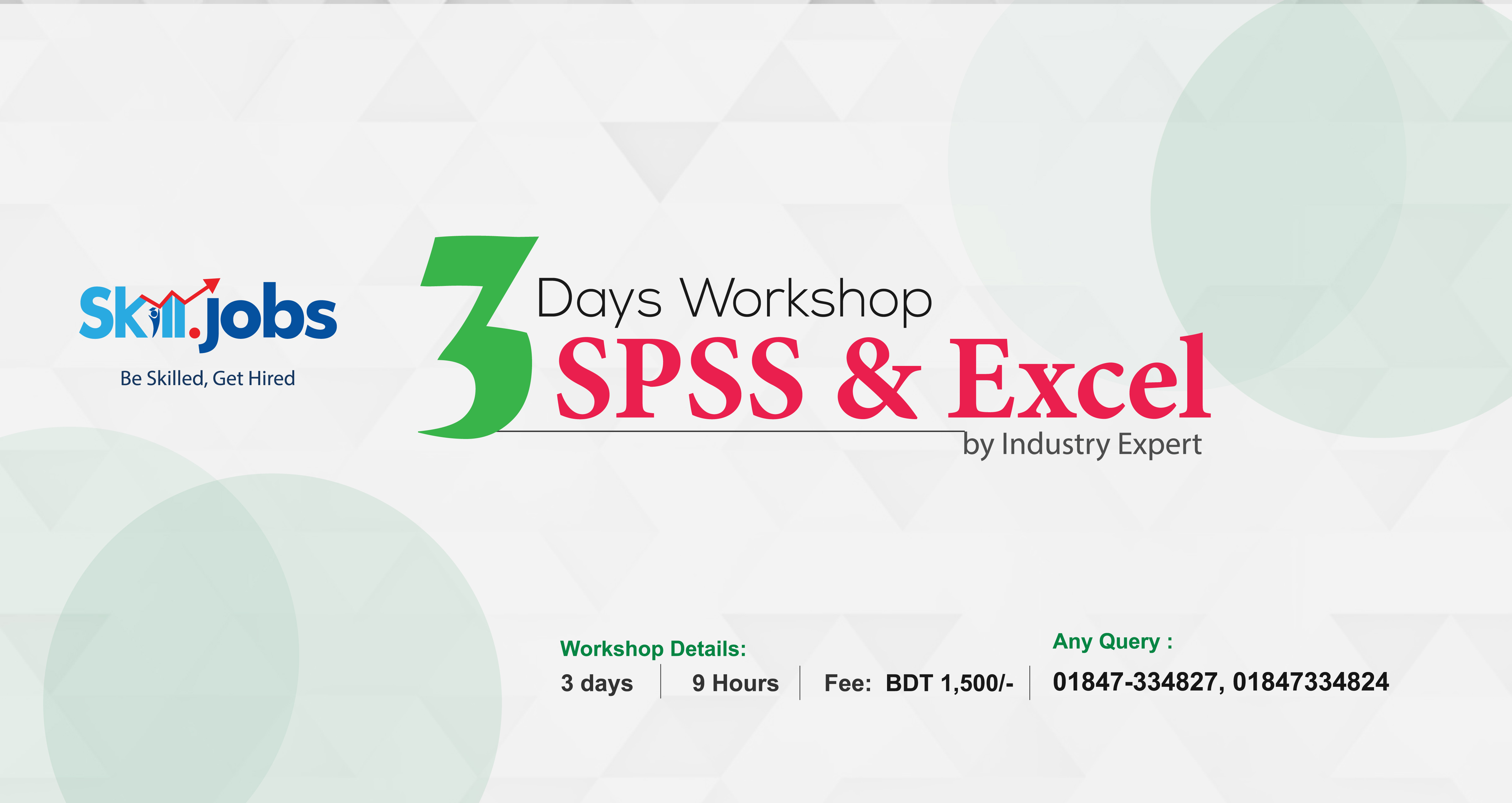 Workshop on SPSS & Excel