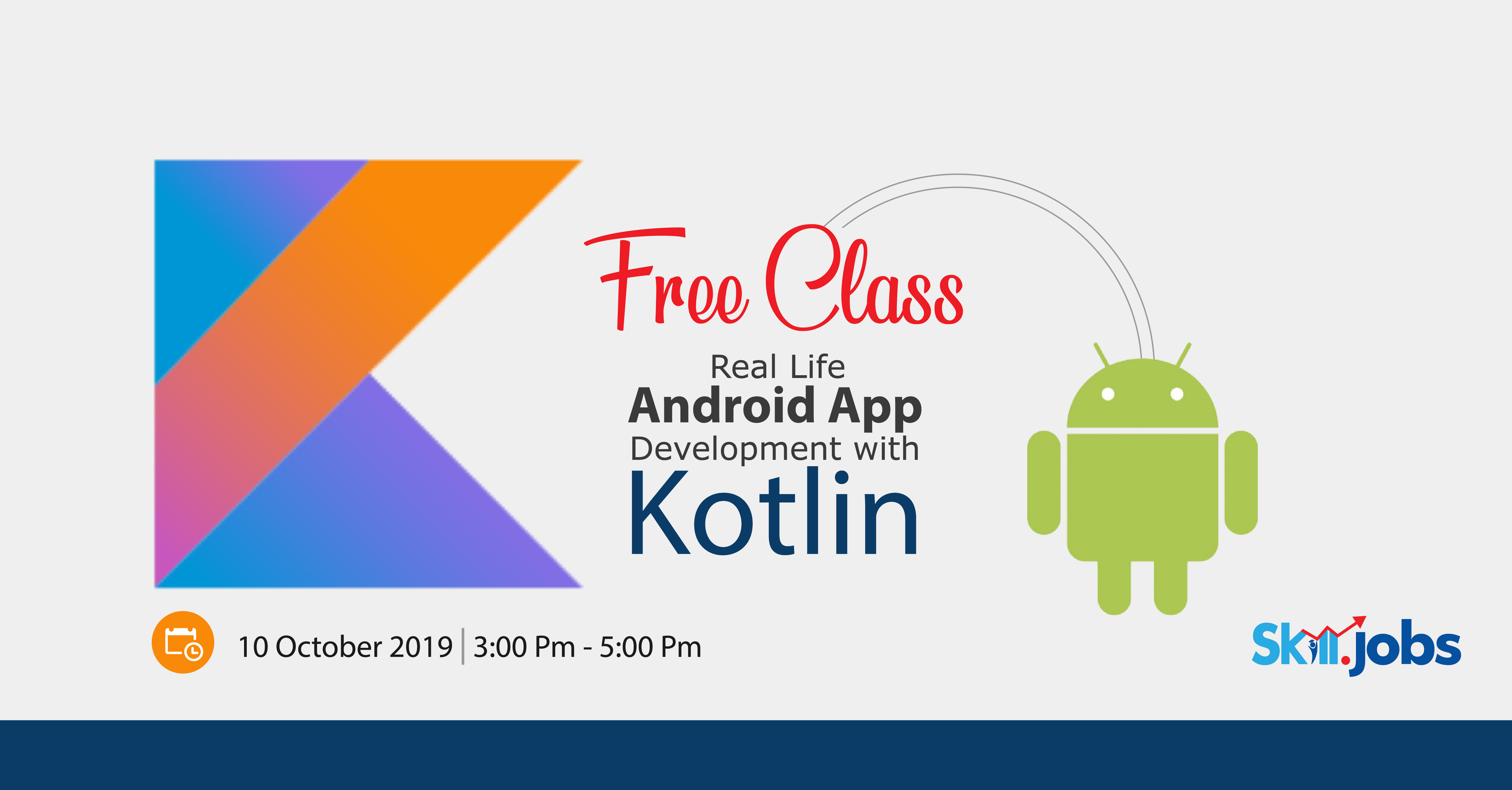 Free Class On Android App Development with Kotlin