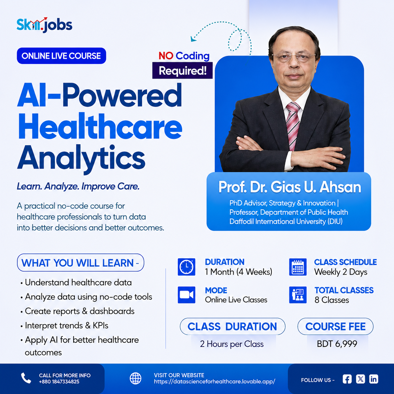 Ai For Healthcare Professional(No Coding)