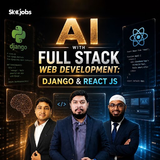 Full Stack Web Design and Development Python Django & React JS